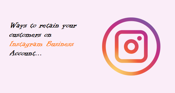 Instagram business account