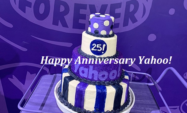 Yahoo! Celebrated its 25th years