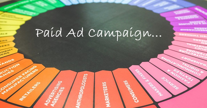 Paid ad campaign