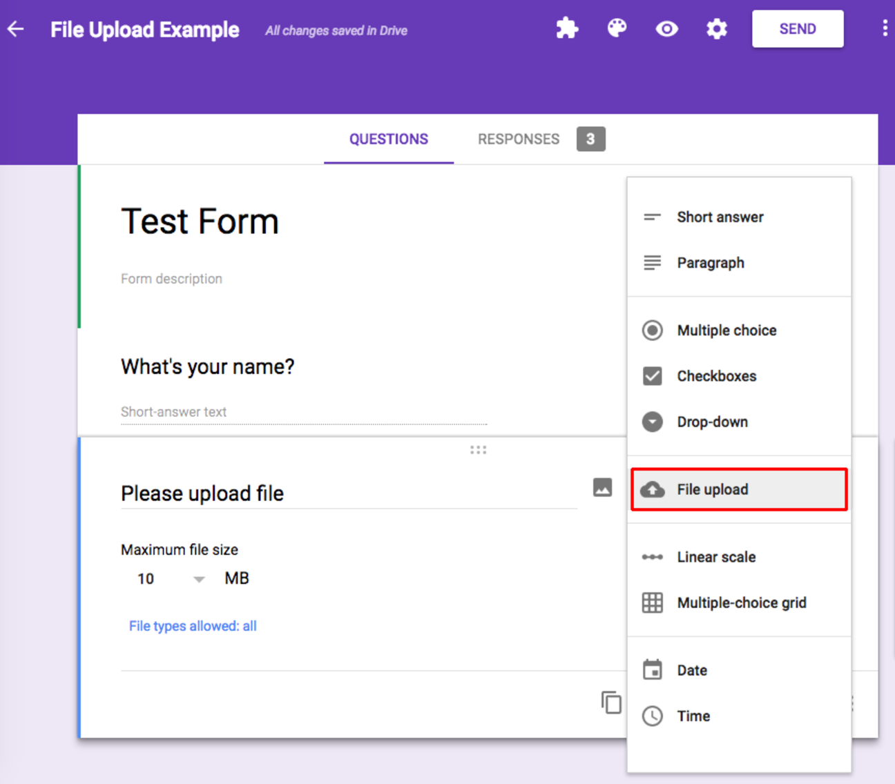 Google Forms