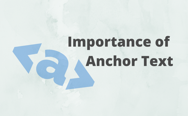 Anchor text in SEO strategy
