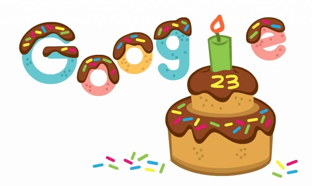 Google birthday