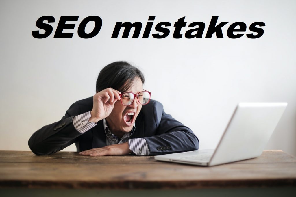 SEO mistakes 