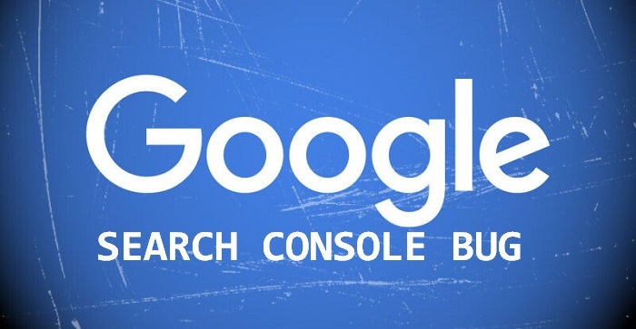 Google Search Console Bug