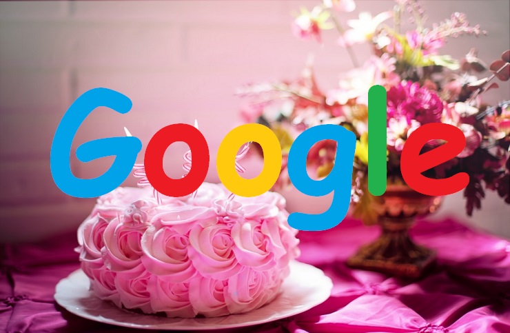 Google celebrated its 22nd birthday