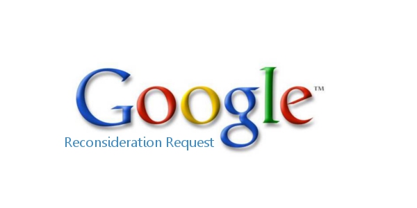 Google reconsideration request