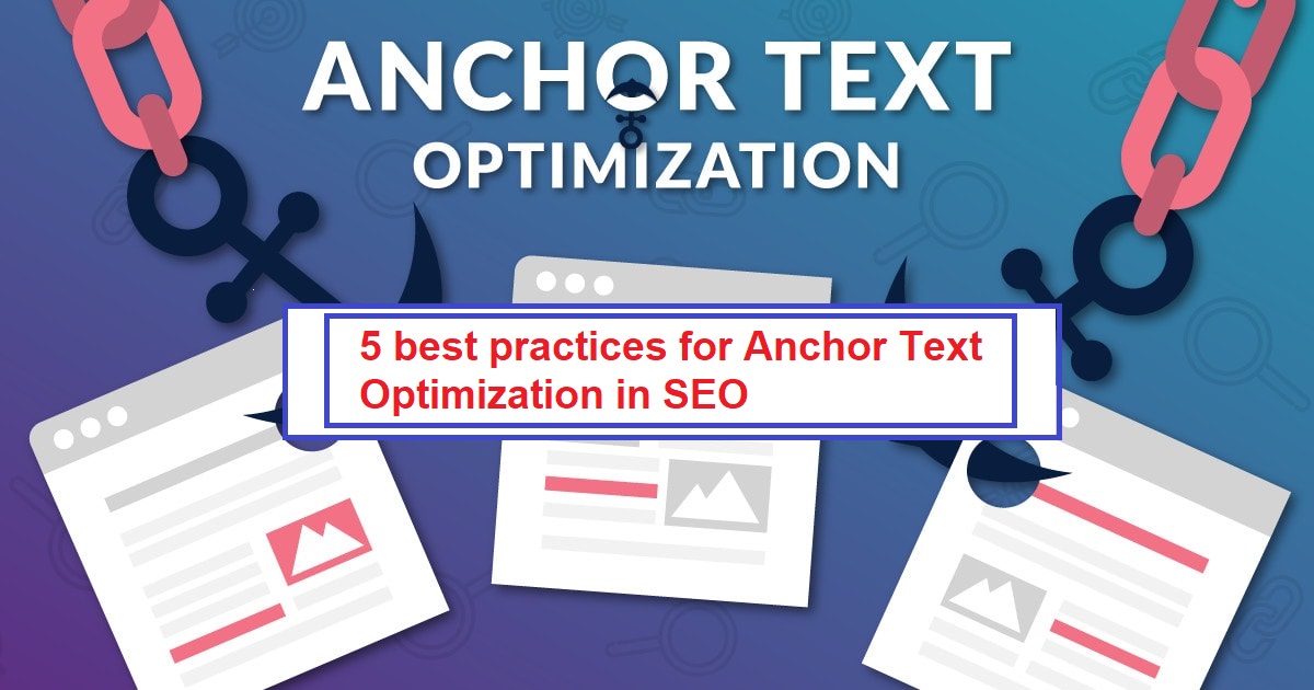 anchor text optimization in SEO